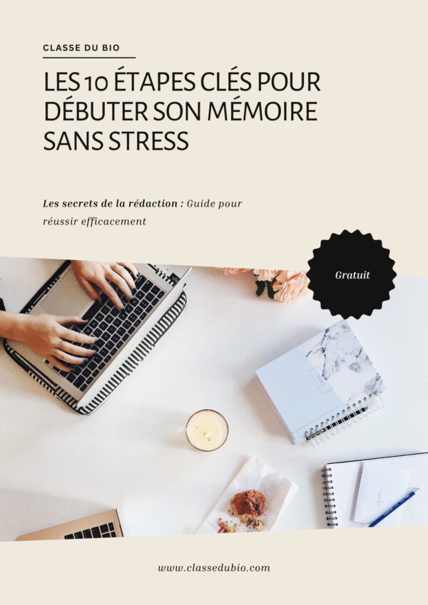 Couverture du ebook. Débuter efficacement un mémoire